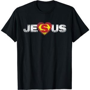 Jesus Is My Superhero Shirt Religious Christian Jesus Christ T-Shirt